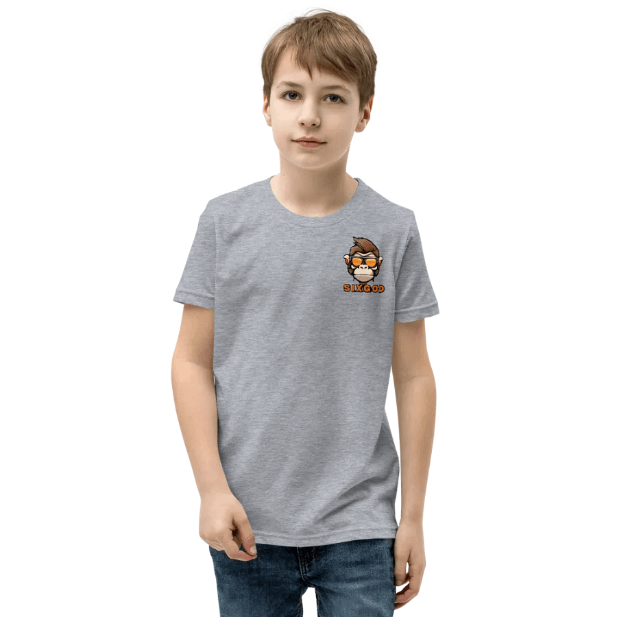 SIXGOD Reflective Monkey Youth Tee product image (5)