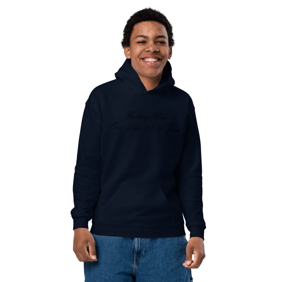 Endless Hope Inc. Youth Hoodie (Black Writing) product image (2)