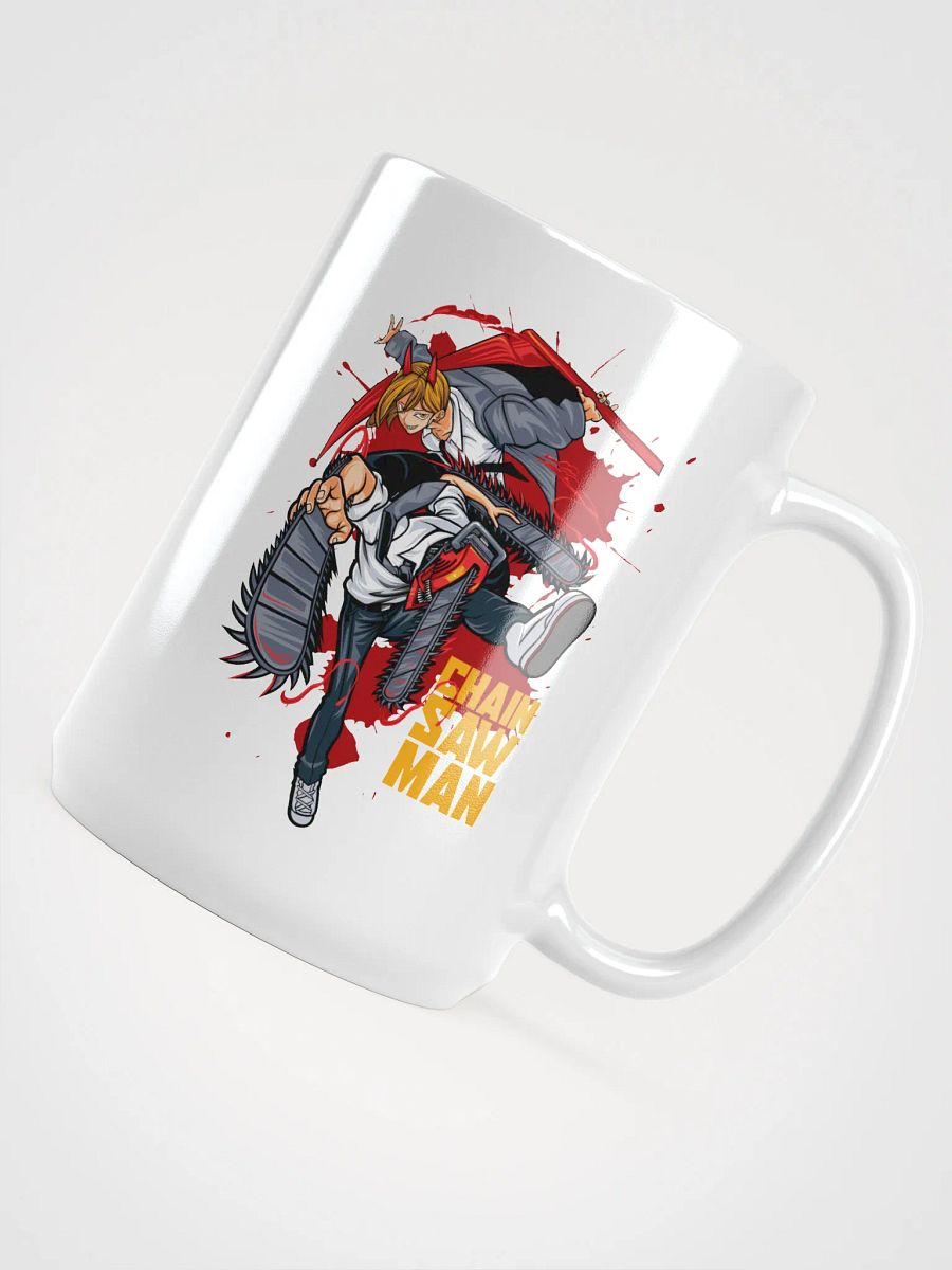 Dynamic Duo - Power & Denji Design Mug | Chainsaw Man Anime product image (4)