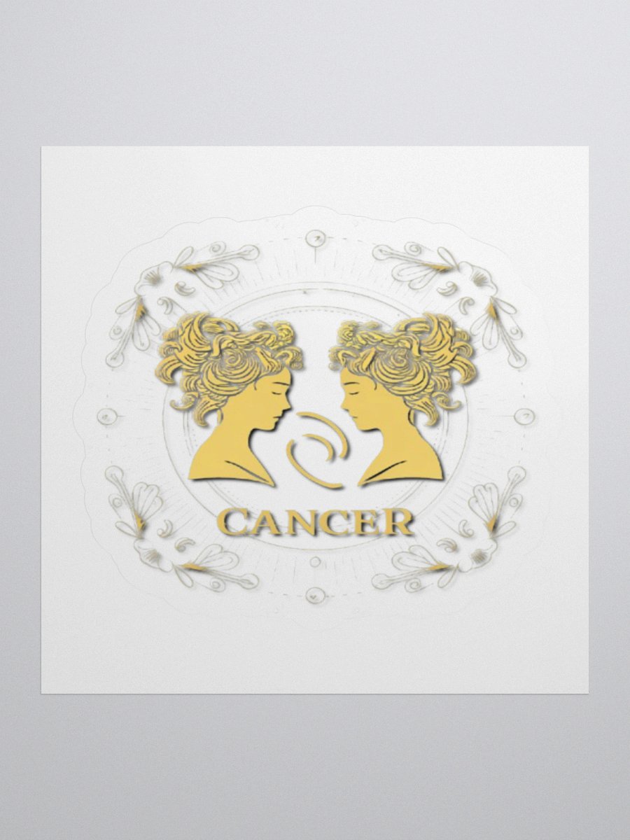 Cancer Zodiac Kiss-Cut Sticker product image (1)