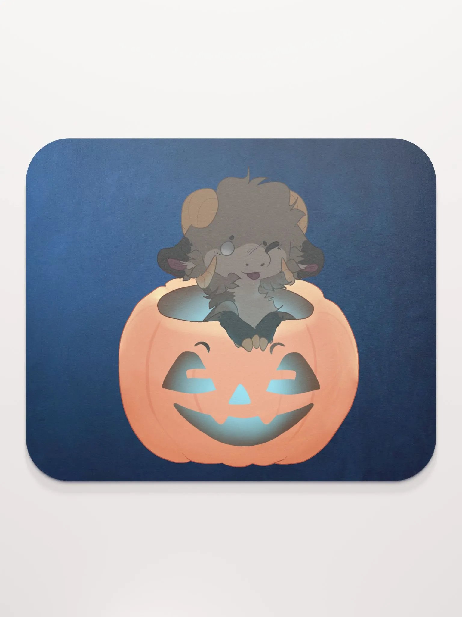 Halloween Pumpkin Mouse Pad product image (2)