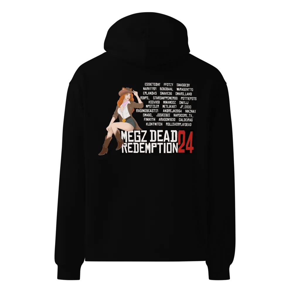 Megz Dead Redemption 24 Hoodie - Black product image (1)