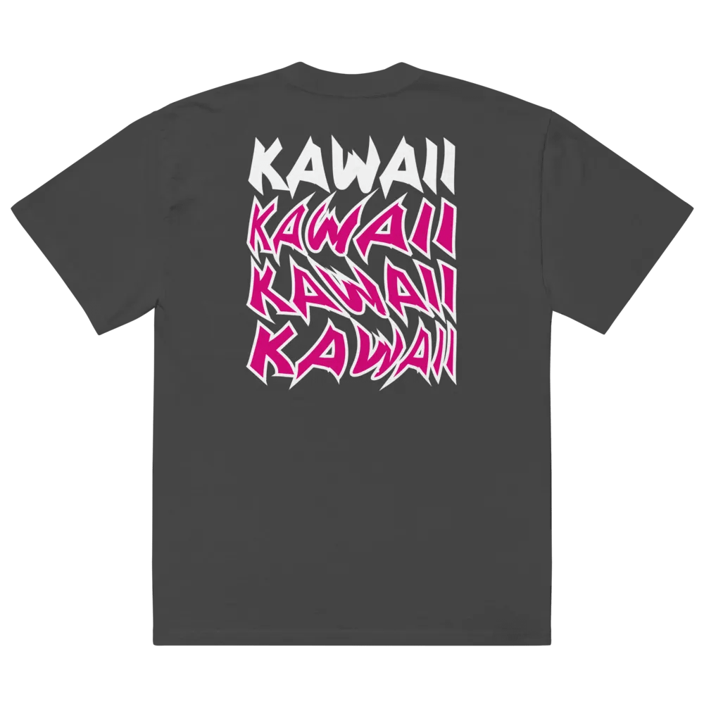 BUIII Kawaii Pink Variant: Premium Oversized T-Shirt product image (5)