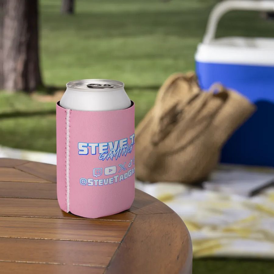 Steve Tad Gaming Pink Can Coozi product image (6)