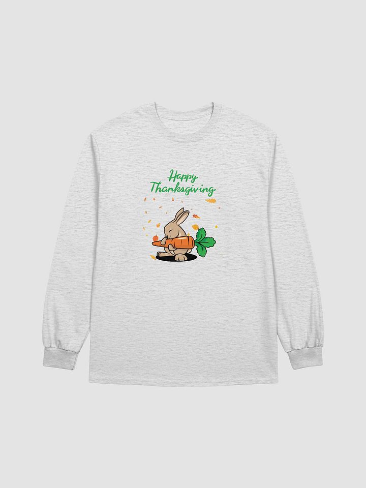 Happy Thanksgiving Funny Rabbit Sweatshirt product image (6)