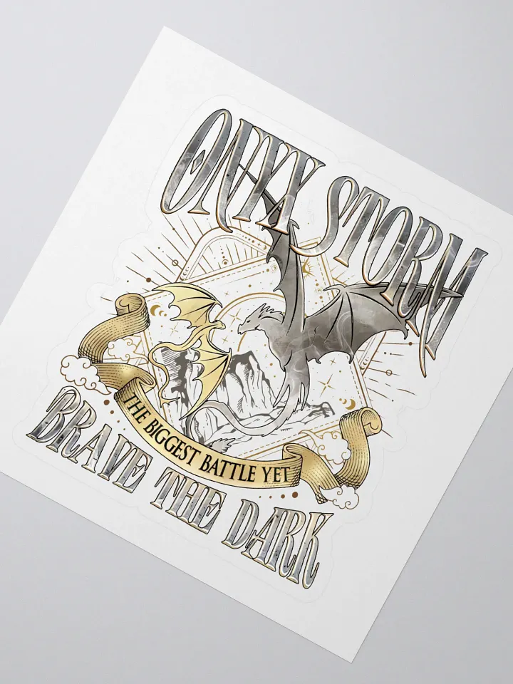Onyx Storm - Brave The Dark - Sticker product image (2)