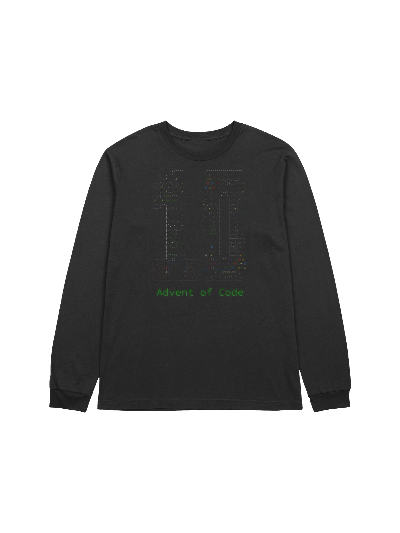 Advent of Code - AoC ten yrs - Long Sleeve T-Shirt product image (1)