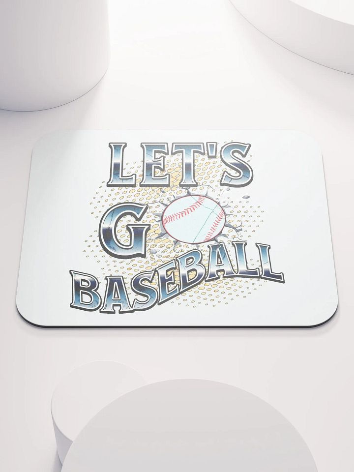 Lets Go Baseball Dynamic Breakthrough Mouse Pad product image (1)