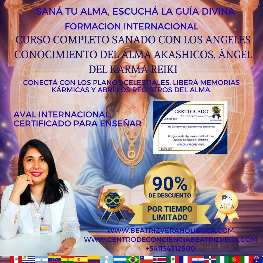 Cursos completos de ángeles, comunicación del alma, conexión ángeles del karma product image (1)