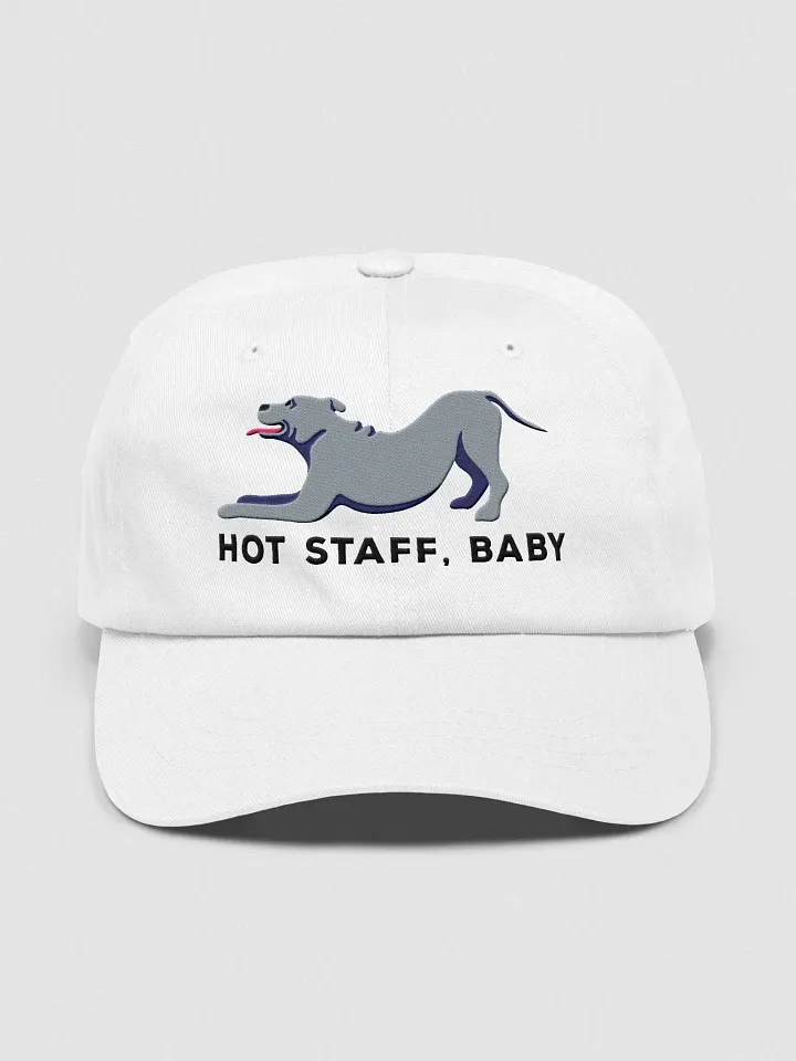 Hot Staff, Baby Classic Dad Hat(Embroidered) of a Staffordshire Terrier(Blue) product image (41)