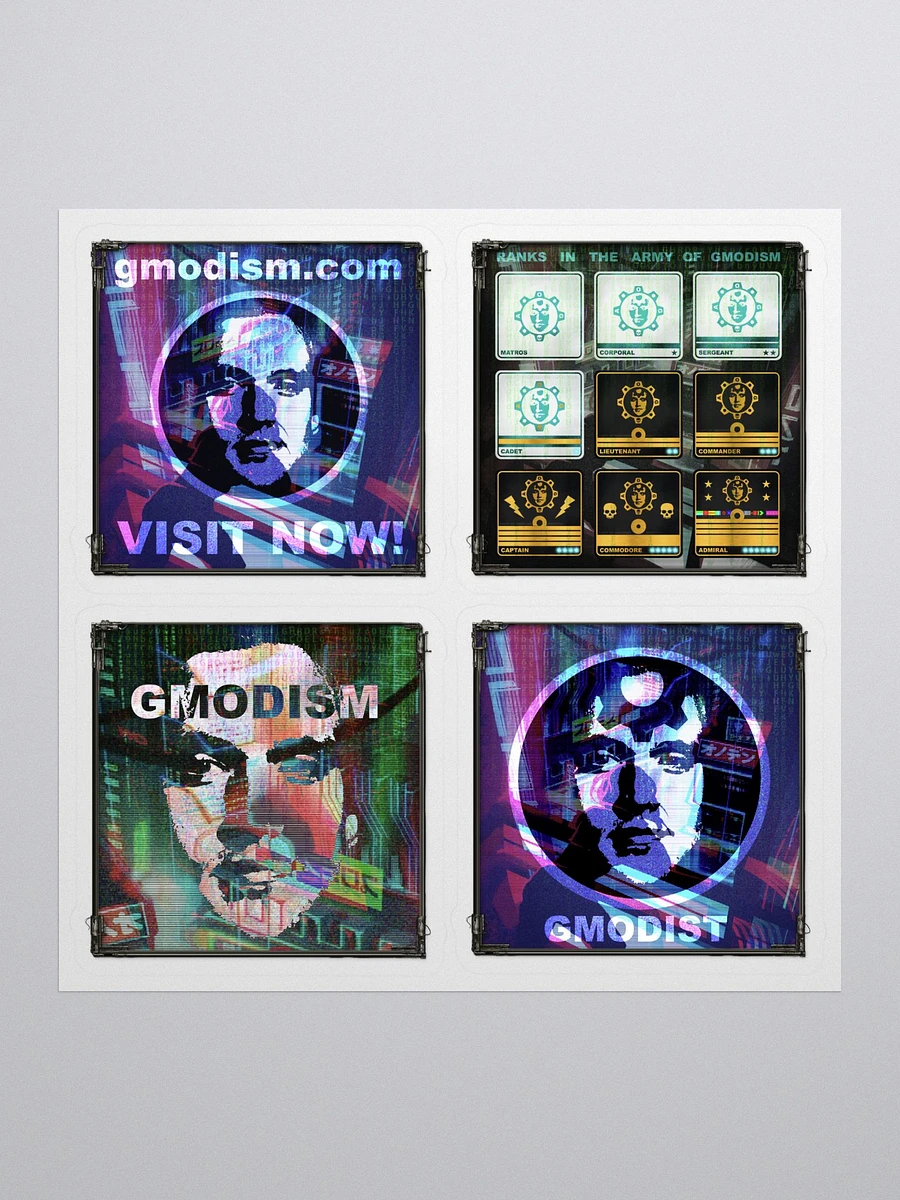 GMODISM Cyber-Diesel Stickers product image (4)