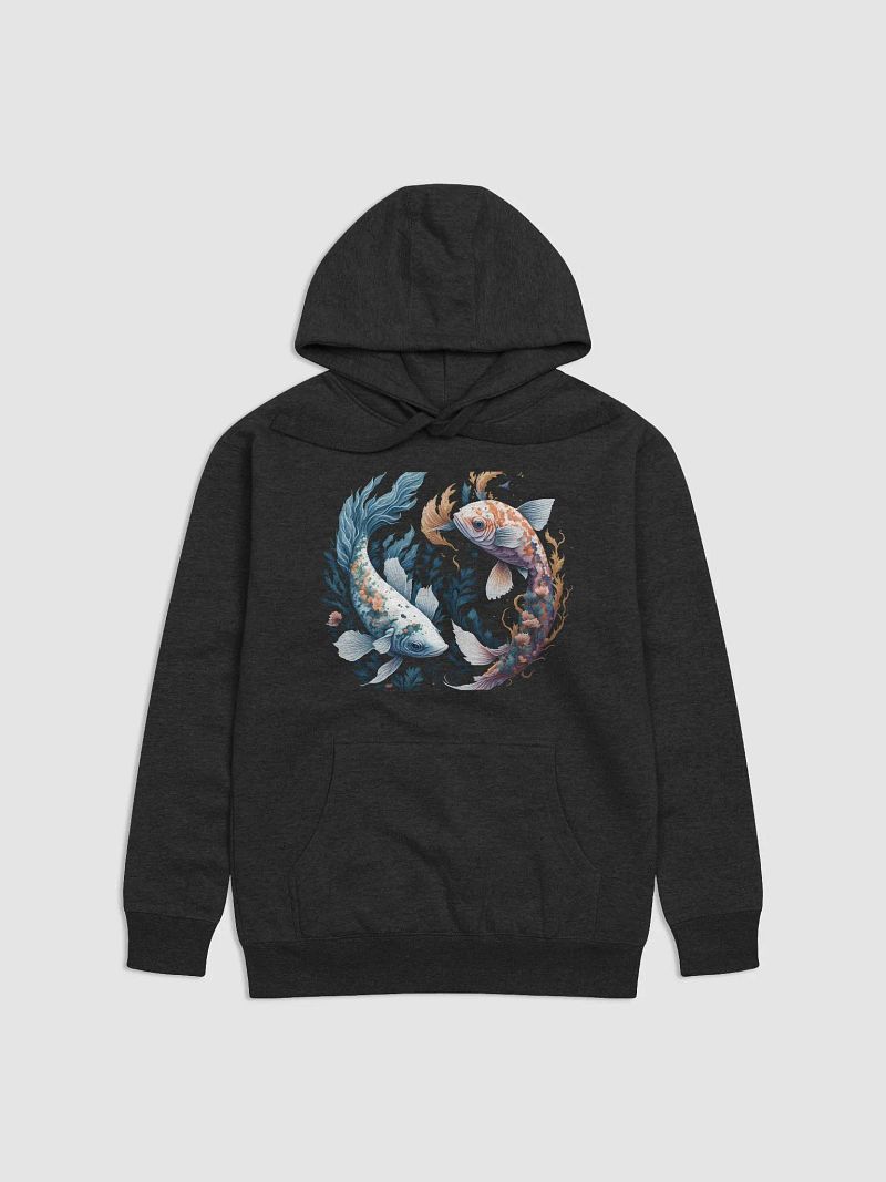 Colorful Japanese Koi Fish Unisex Premium Hoodie