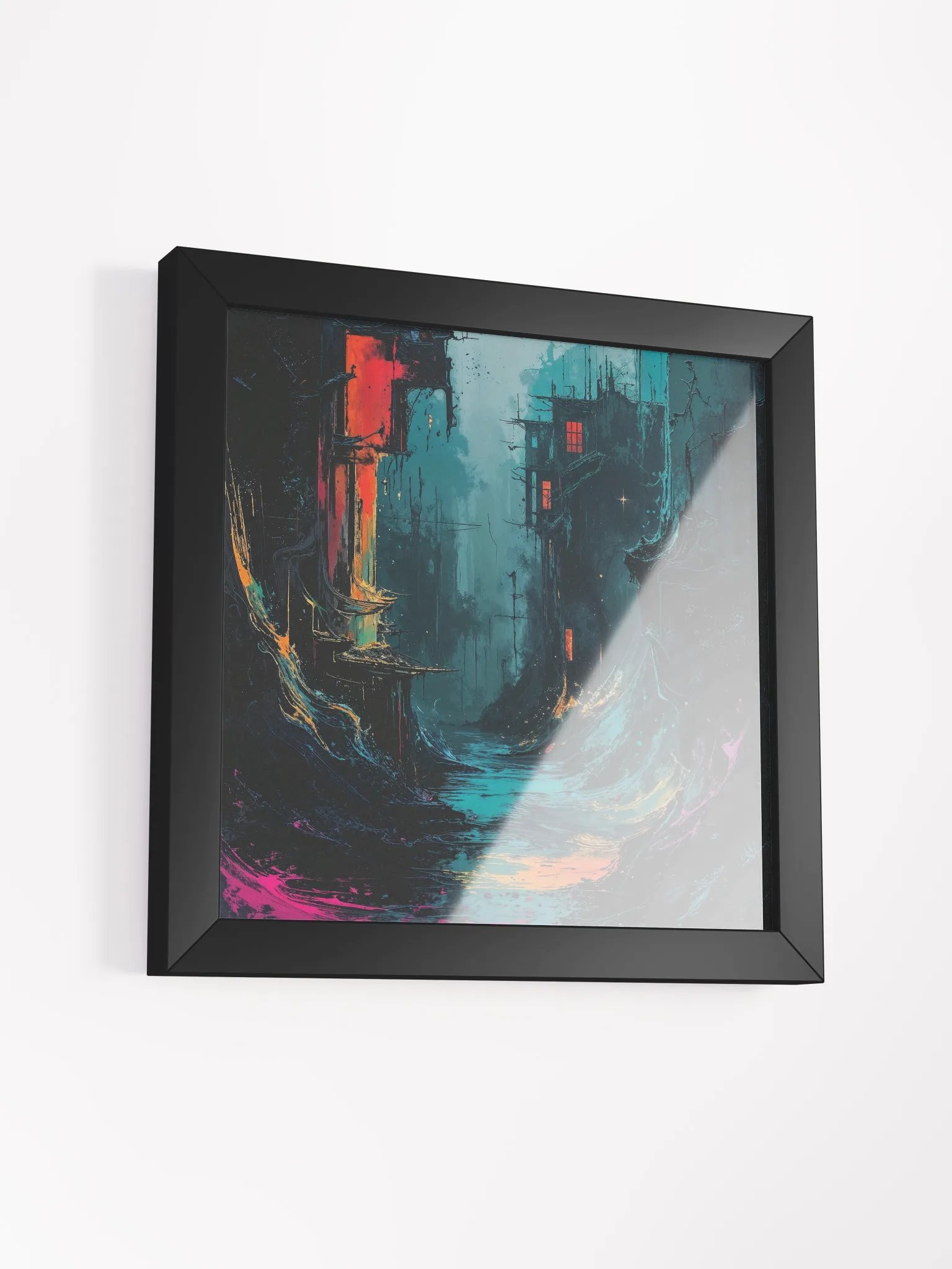 Chromavoid Alley Framed Print product image (26)