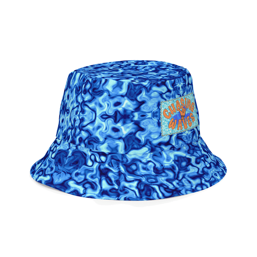 Liquid Blue Green Seas Reversible All-Over Print Bucket Hat product image (8)