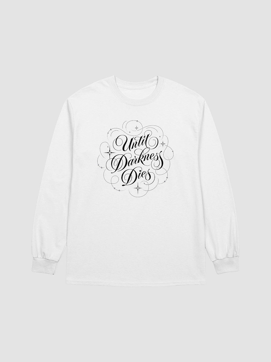 Until Darkness Dies (swirls design) Cotton Long Sleeve T-Shirt product image (25)