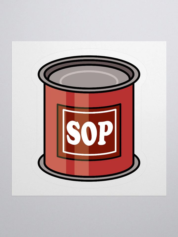 Sop Cam Sticker product image (1)