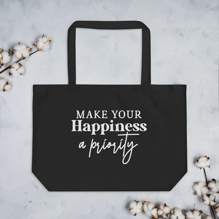 Make Your Happiness A Priority Bag product image (7)