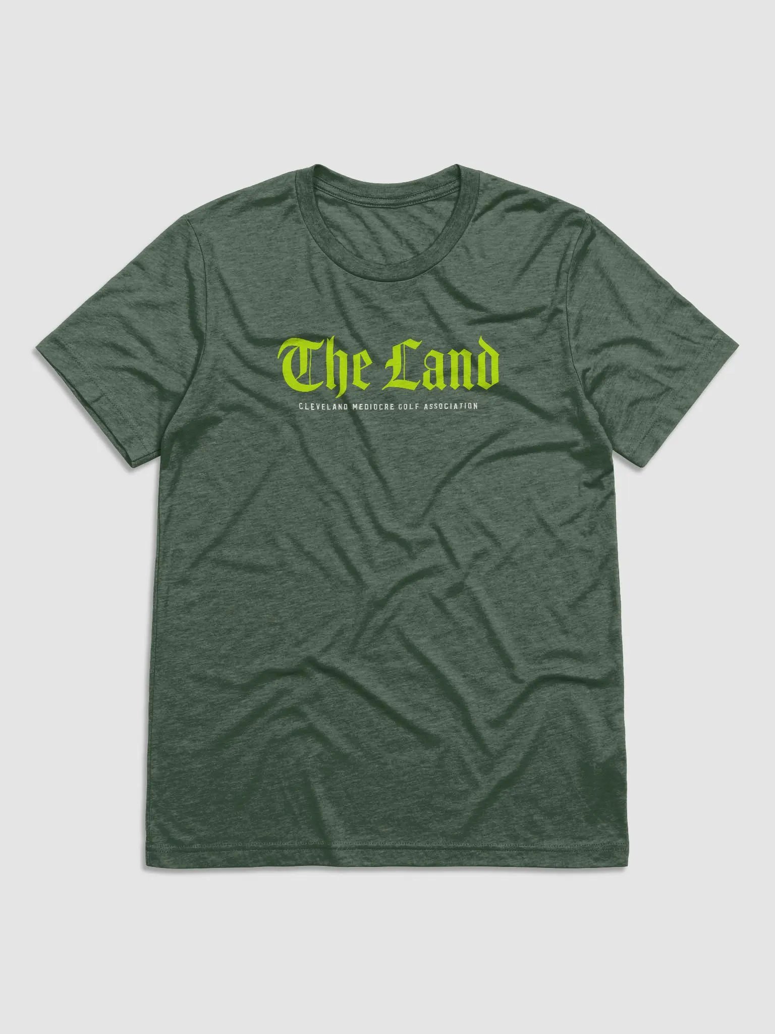 The Land...of Mediocre Golf Triblend Tee product image (1)