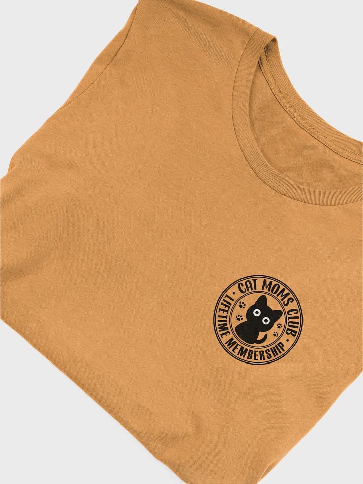 Cat Moms Club 2 Unisex Tee (Left Chest Print) product image (1)