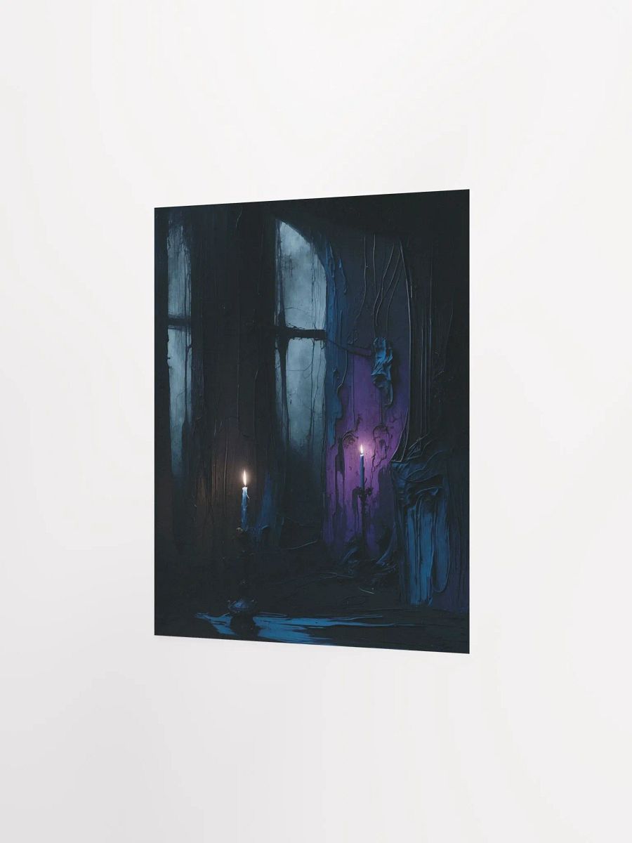 Mystic Candlelit Window Poster product image (31)