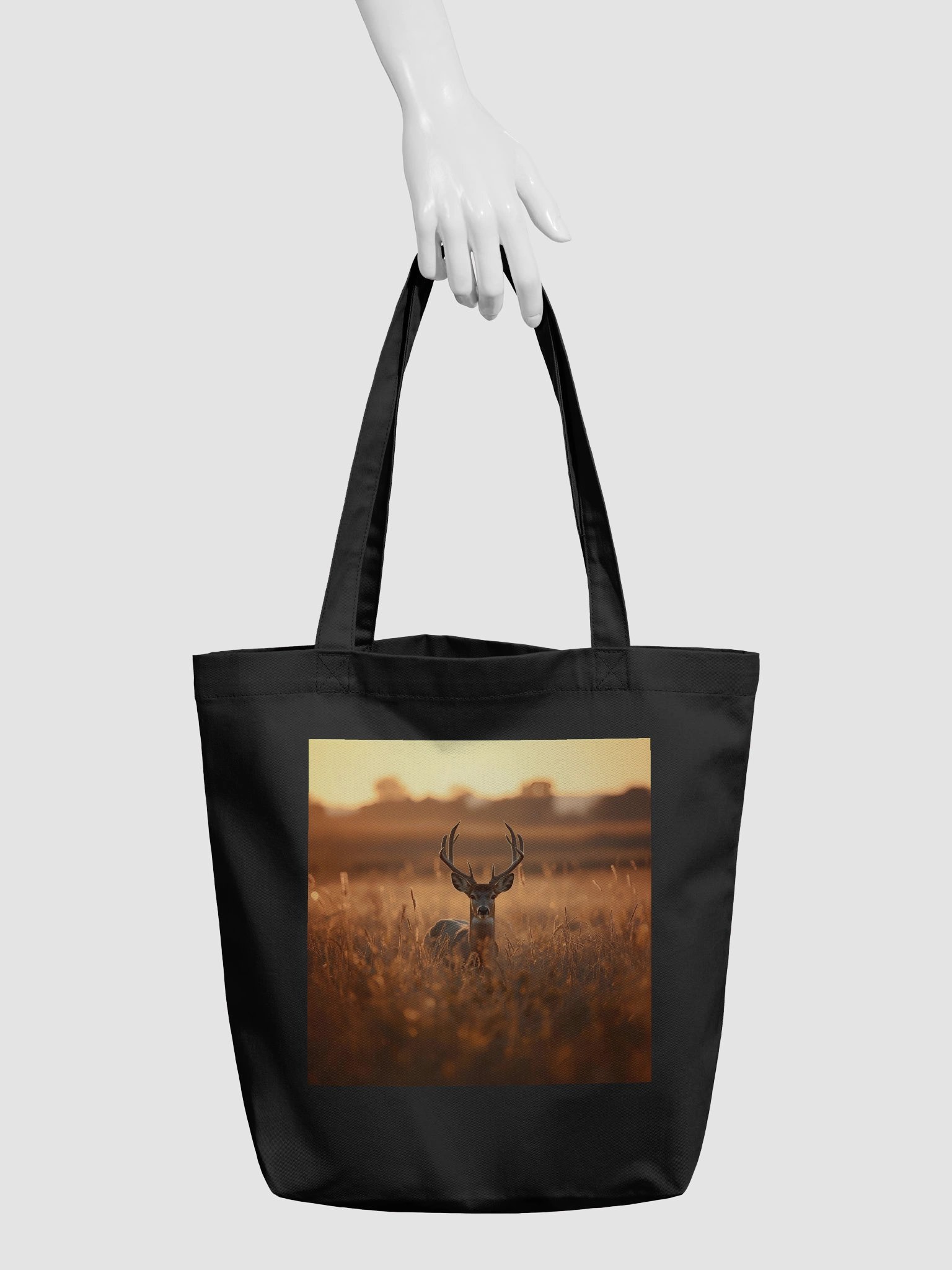 Sunset Deer Serenity Tote Bag product image (3)