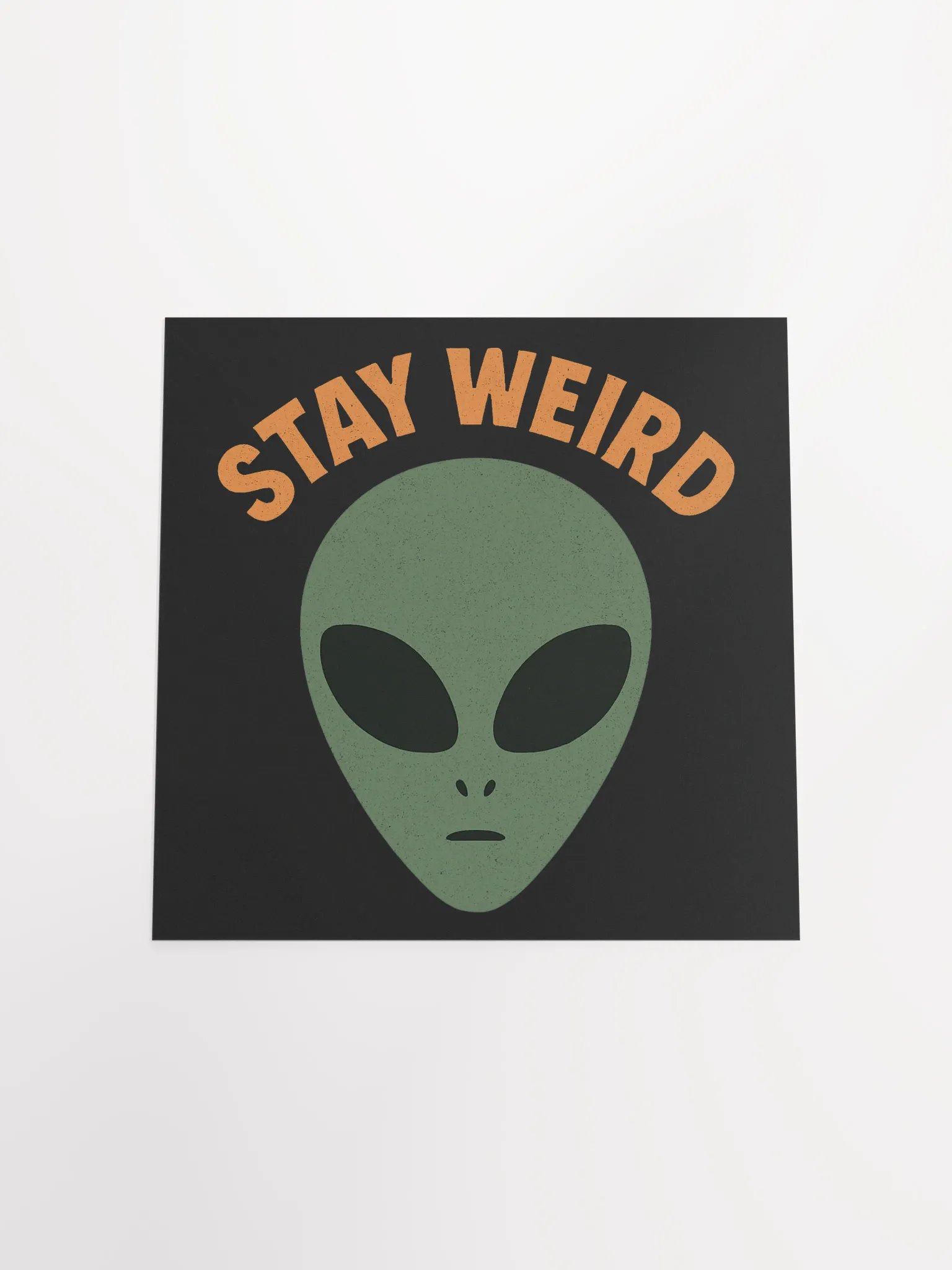 Stay Weird Matte Poster product image (20)