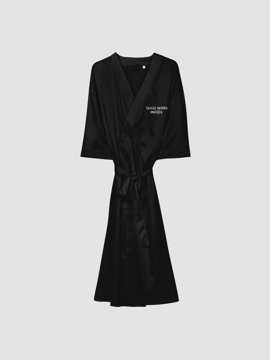 Savage Mother Hustler Satin Robe product image (2)