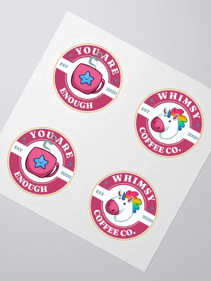 Whimsy Coffee Co Sticker Sheet product image (4)