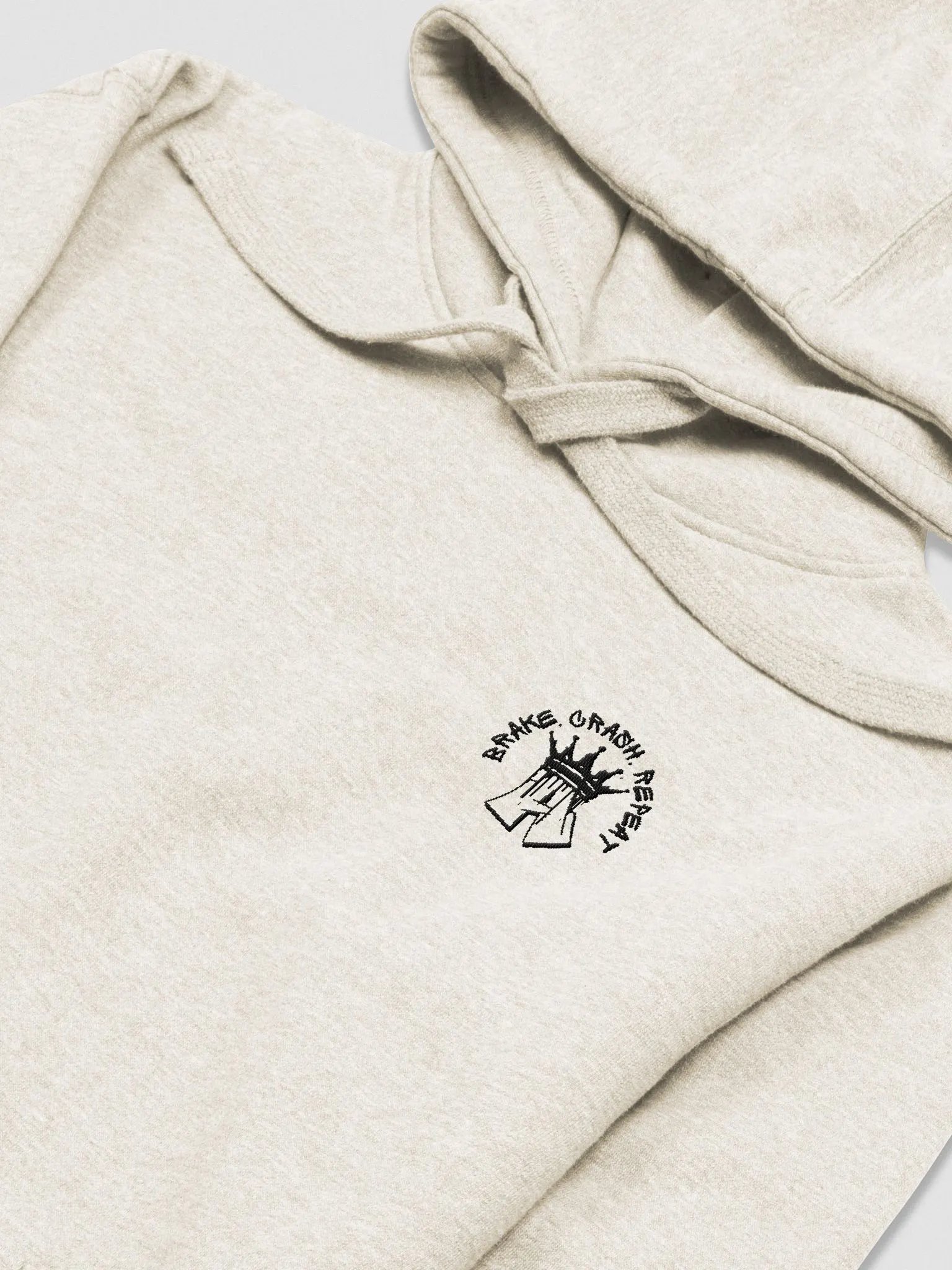 Dark Logo - Brake. Crash. Repeat Hoodie product image (3)