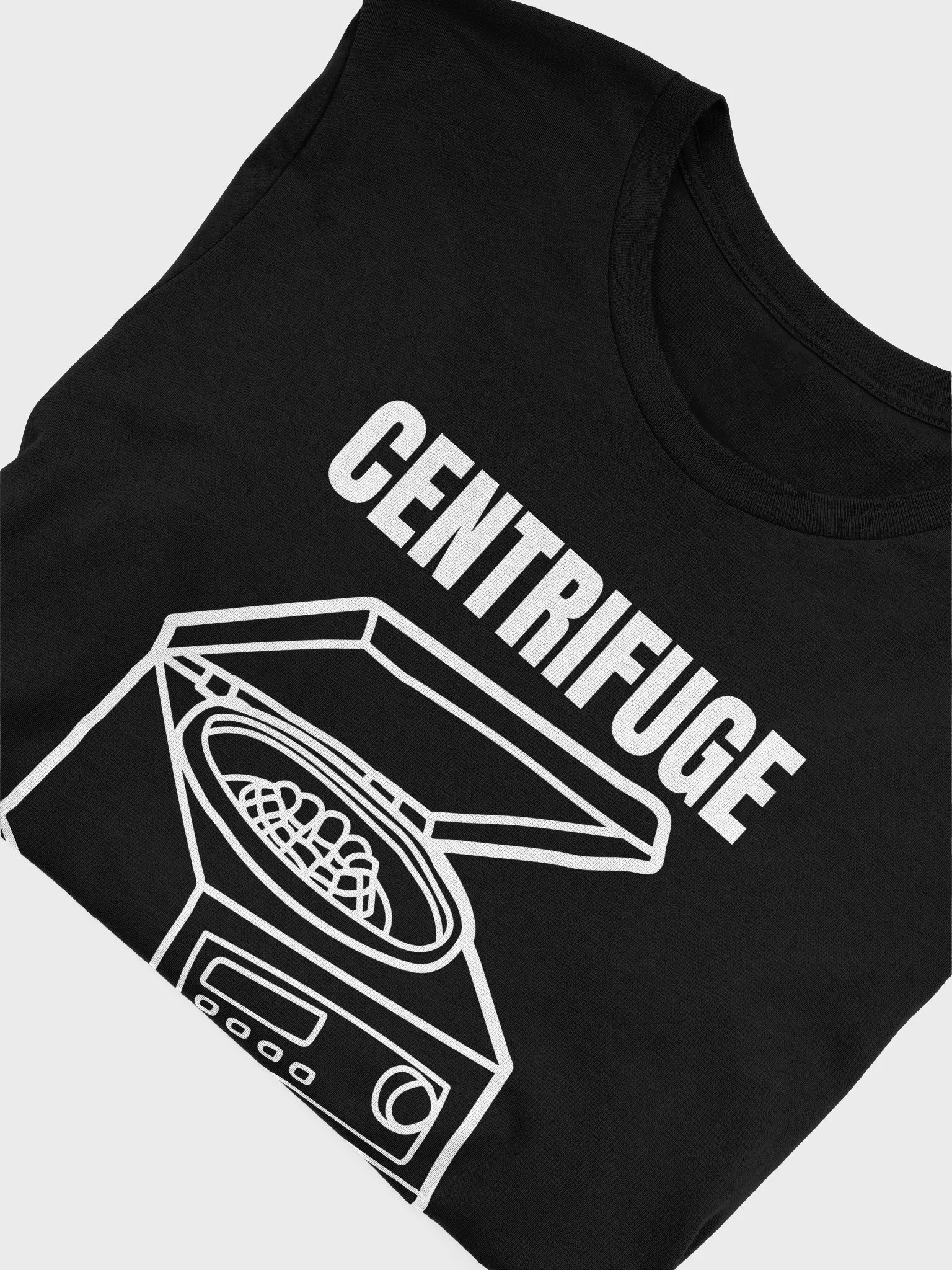 Science Centrifuge T-Shirt for science enthusiasts. Unique medical-themed design on a comfy Bella+Canvas supersoft t-shirt. product image (45)