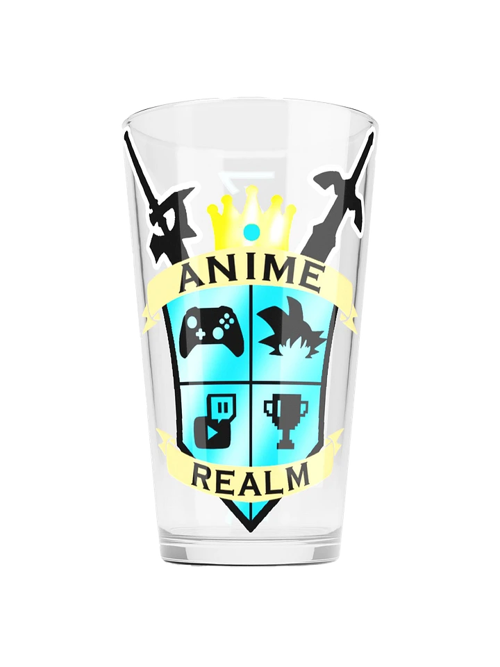 Anime Realm Crest Shaker Pint Glass product image (1)