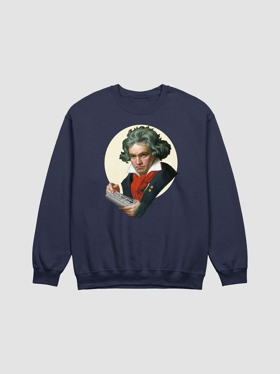 Roland van Beethoven by Frank Fonik (TB 303), Techno EDM Classic Crewneck Sweatshirt product image (2)