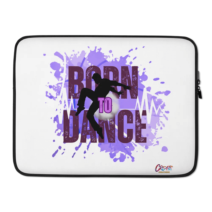 Born to Dance Inspired His Silhouette Laptop Sleeve product image (1)