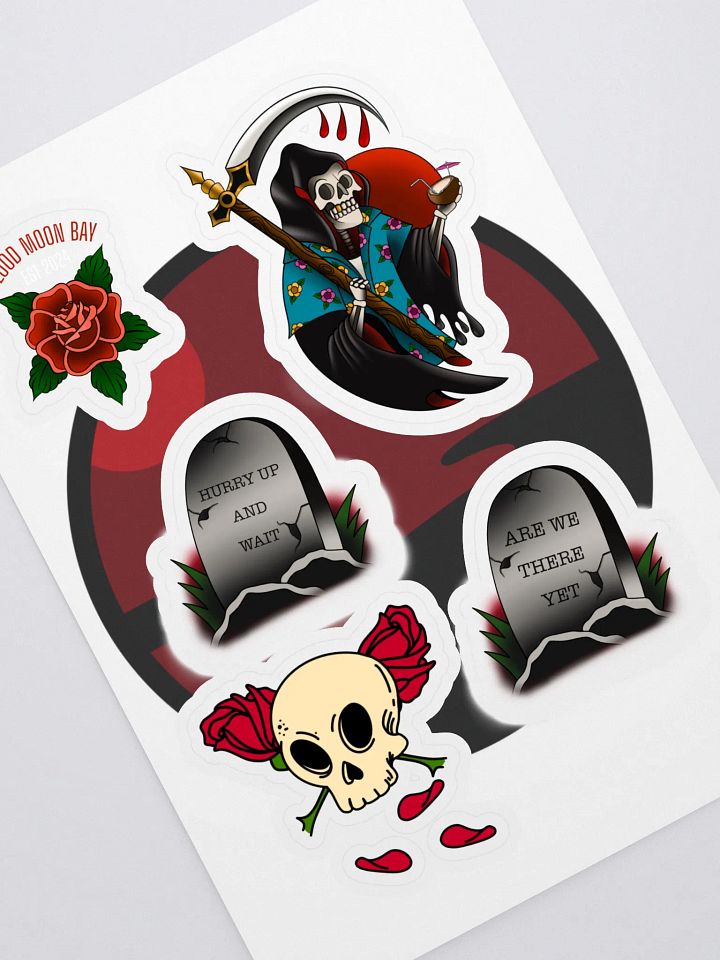 Reaper Sticker Sheet product image (1)