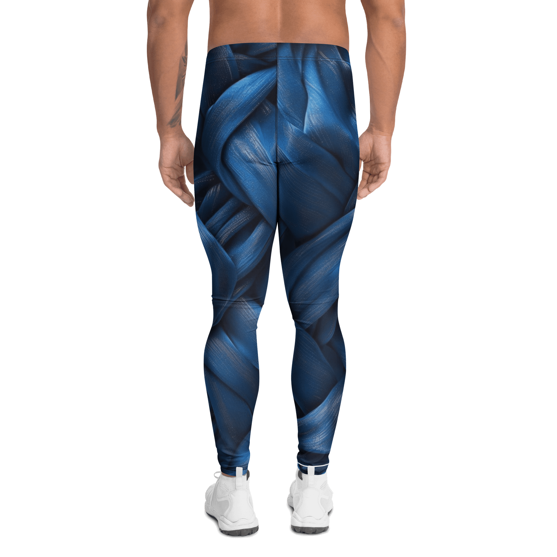 Textured Brush Stroke Art Print Men's Leggings product image (2)