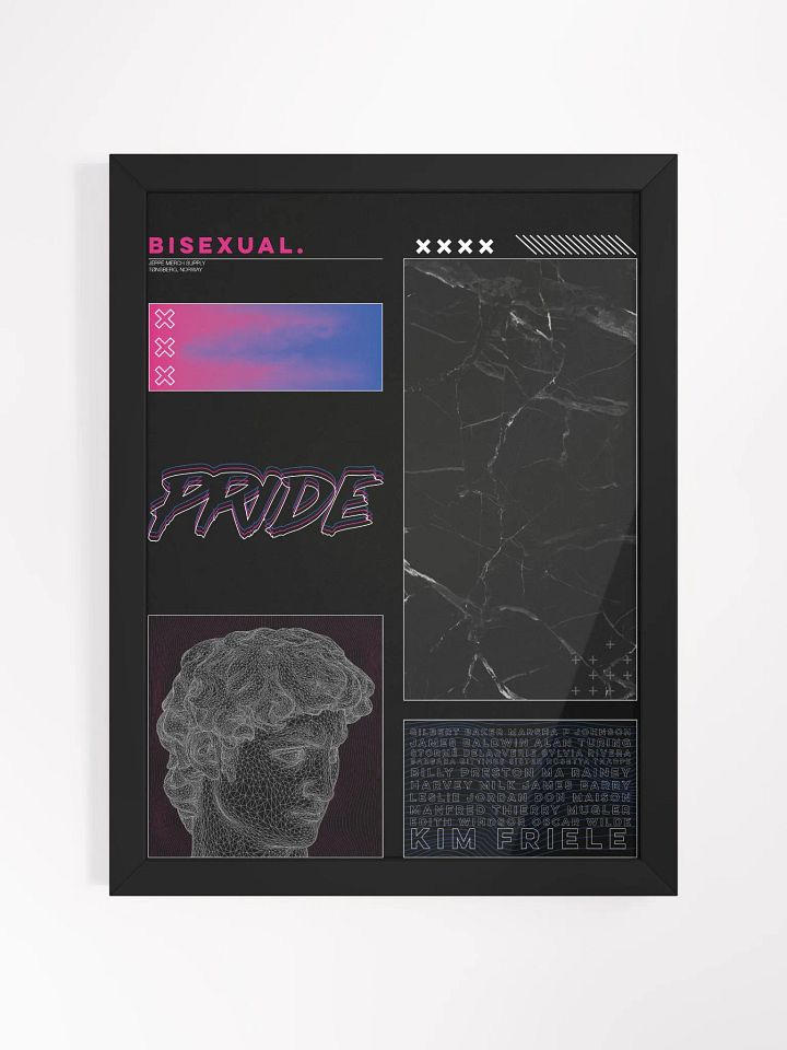 Bisexual Pride Framed Poster product image (6)