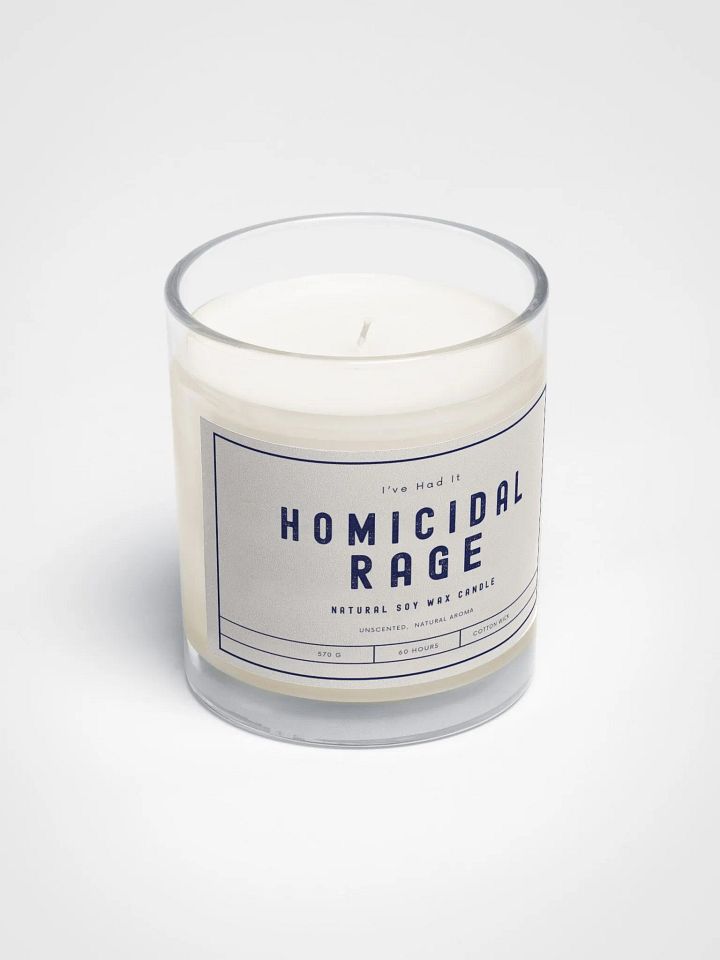Homicidal Rage Candle product image (1)