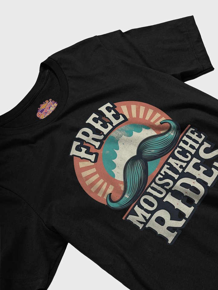 Retro Mustache Madness T-Shirt product image (2)