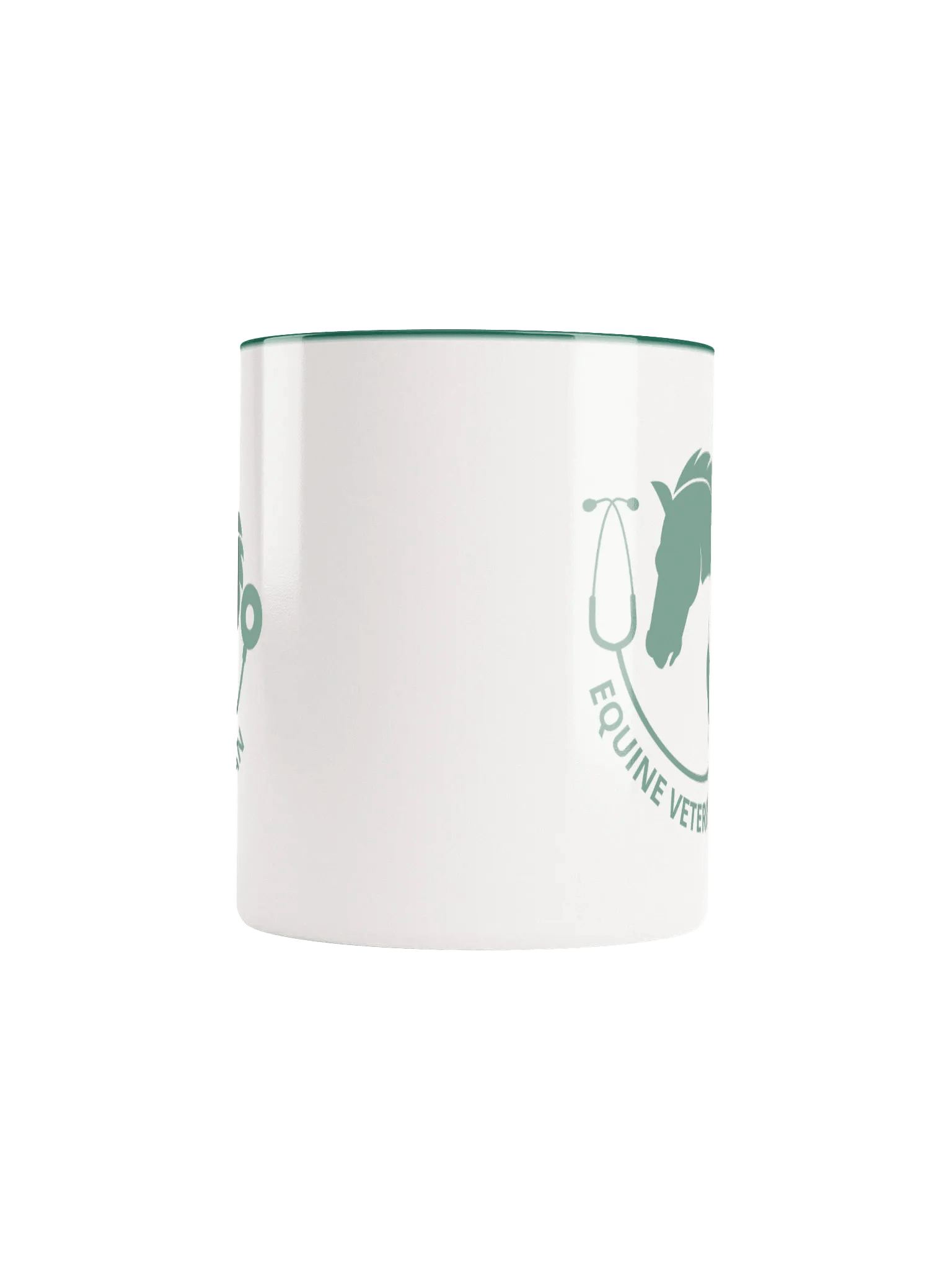 "Equine veterinarian" Ceramic Mug with color inside product image (5)