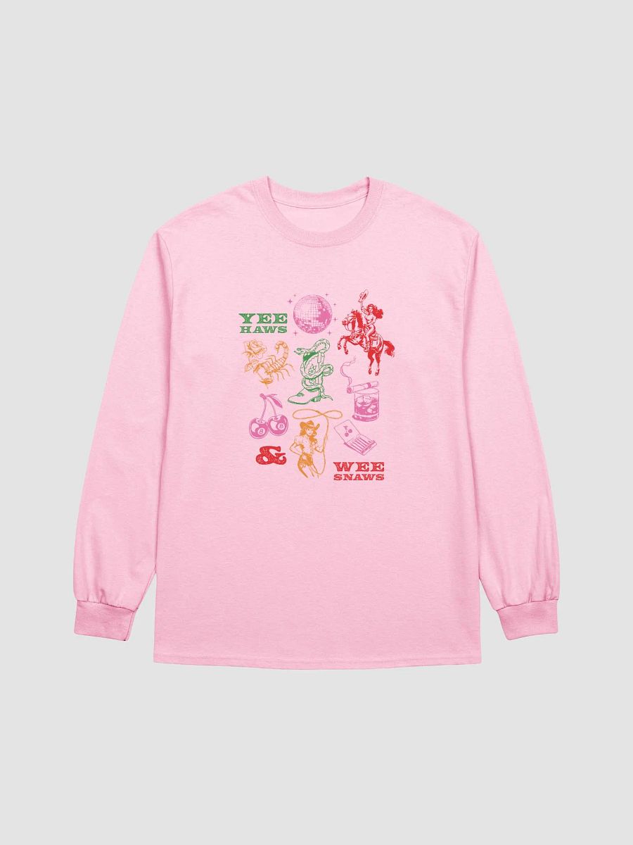 yeehaws & weesnaws printed long sleeve product image (1)