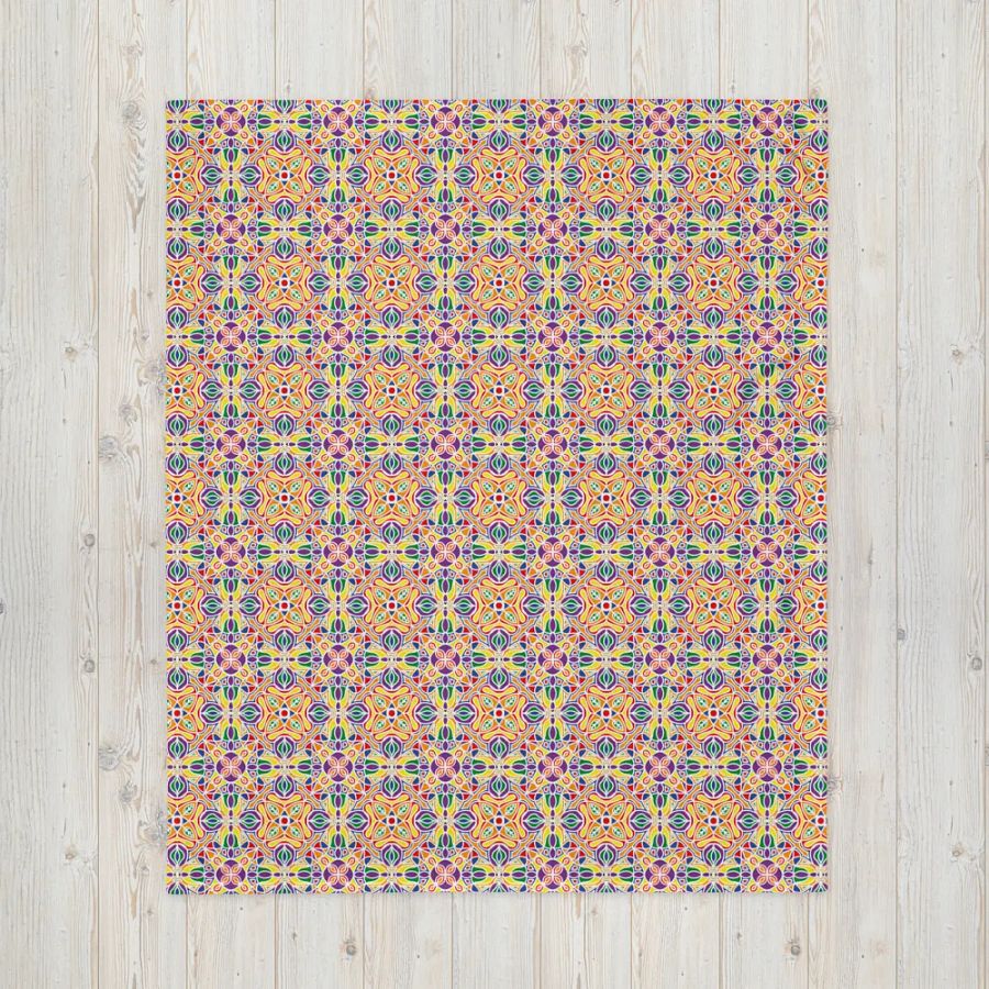 Pride (wt) Abstract Cozy Blanket product image (8)