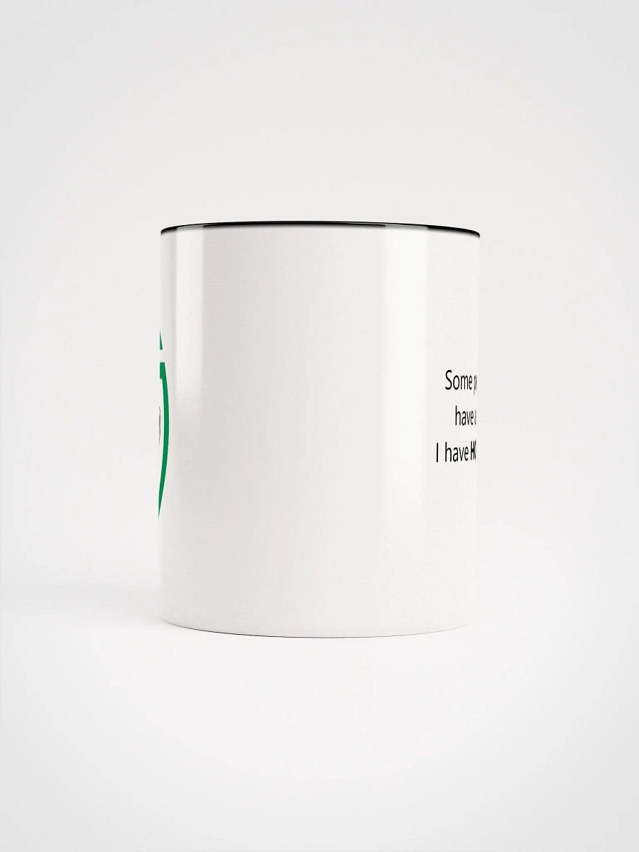 Green hockey life mug product image (5)