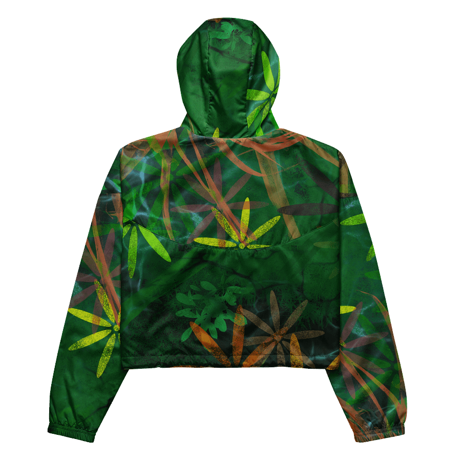 jungle cropped 3/4 zip windbreaker product image (5)