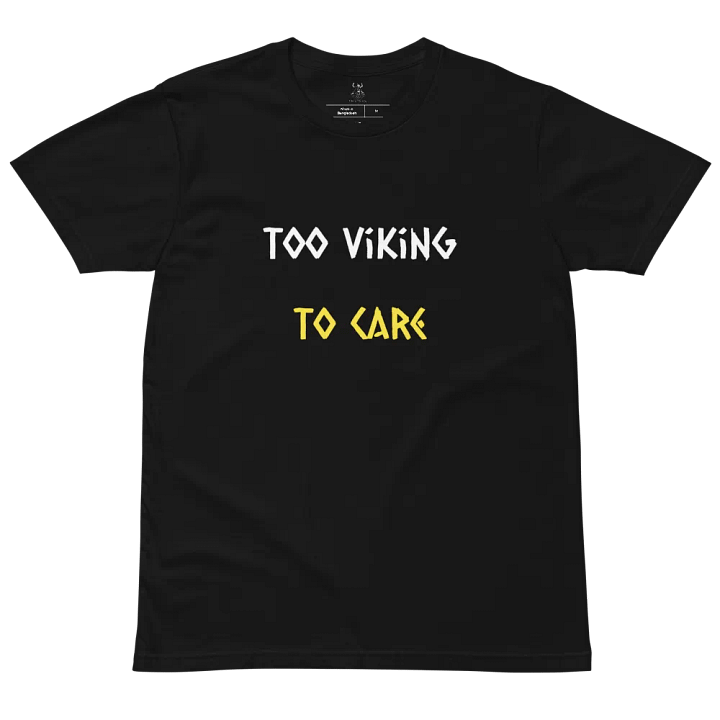 Slogan T-Shirt - Too Viking product image (2)