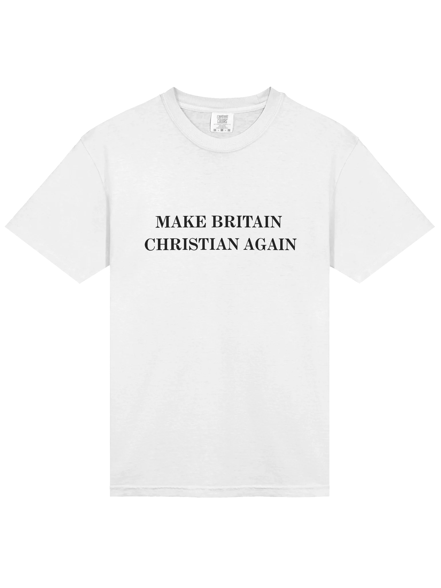 “Make Britain Christian Again” Heritage Tee product image (3)
