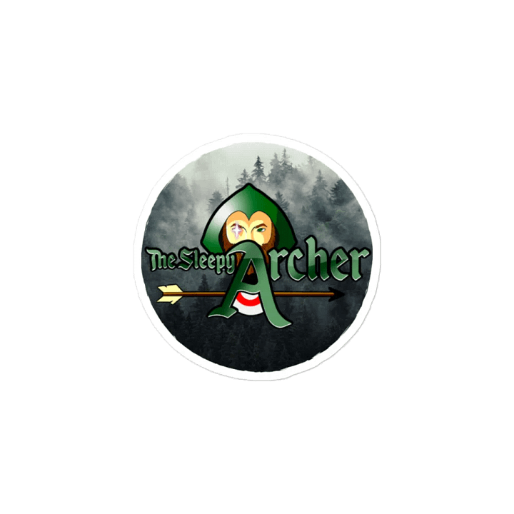 Sleepy Archer Logo Magnet product image (2)