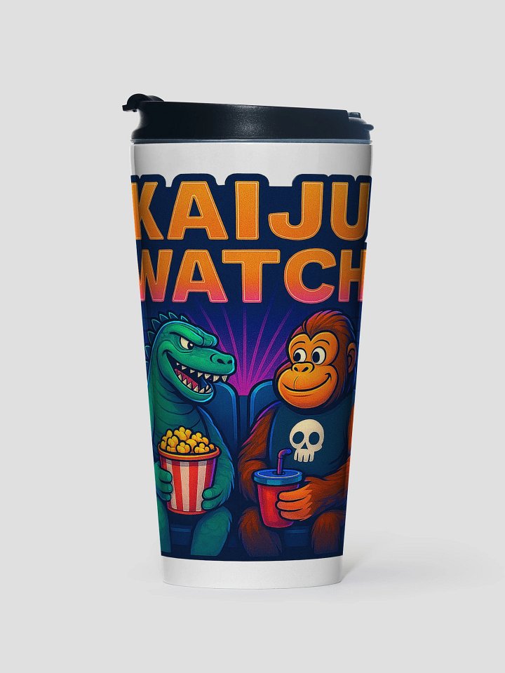 Friday Night Kaiju Watch Buddies Stainless Steel Travel Mug product image (1)