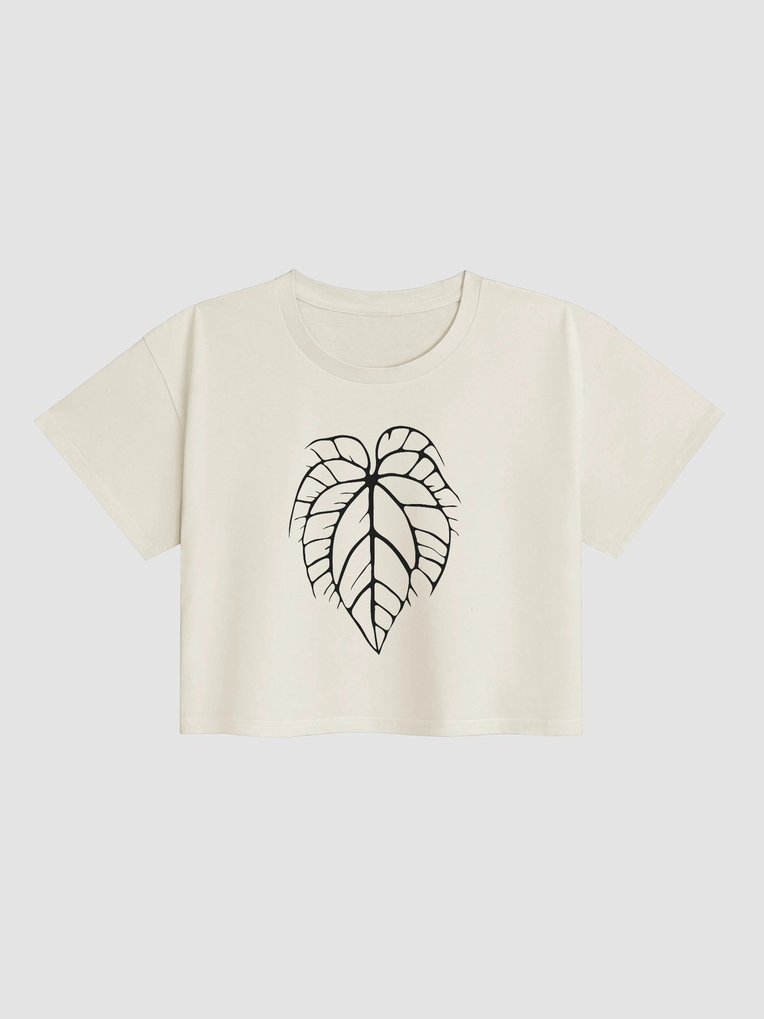 ANTHURIUM CRYSTALLINUM SKELETON - Crop Top product image (1)
