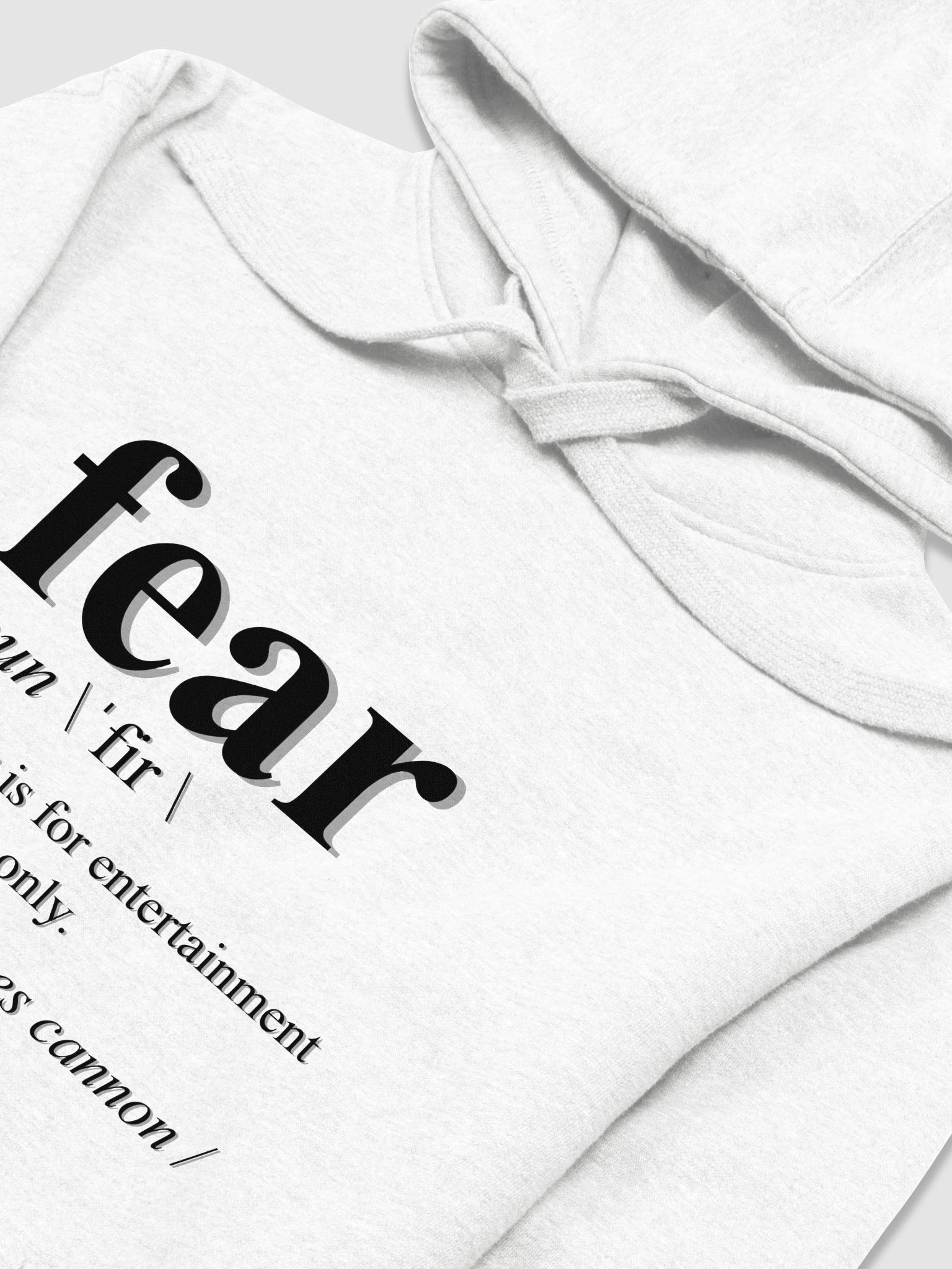 FEAR IS FOR ENTERTAINMENT PURPOSES ONLY product image (3)