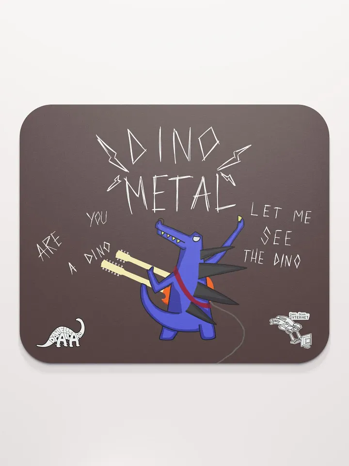 Dino Metal Mouse Pad product image (2)